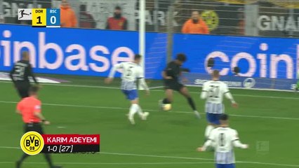 Dortmund hit Hertha for four to move level with Bayern