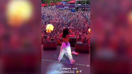 ‘La Joaqui’ hizo vibrar el carnaval de Tarija con su música y pasos