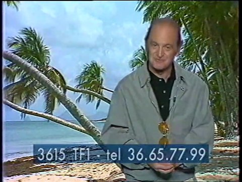 TF1 - 25 Juin 1993 - Coming-next, pubs, Voyages En Jeu , teasers, début Sexy Dingo (Marie Chevalier)