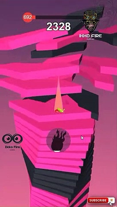 NOOB vs PRO vs HACKER - Stack Ball 3D - Gameplay - MAX LEVEL in Stack Ball | Spiral Roll - Ikko Fire