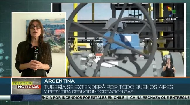Argentina: Gasoducto Néstor Kirchner estará listo para el próximo invierno