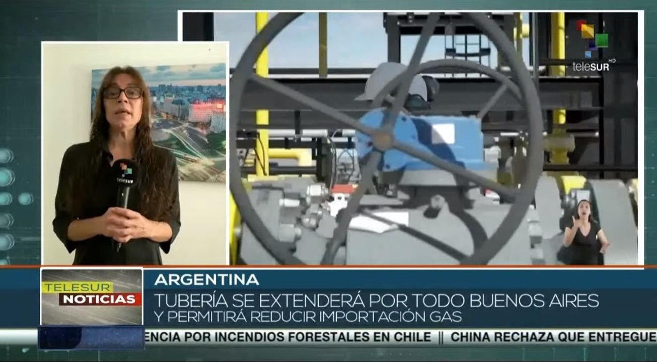 Argentina: Gasoducto Néstor Kirchner estará lis...