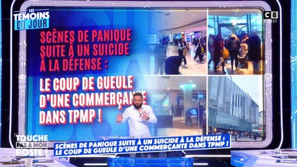 Mouvement de foule à La Défense : toutes les infos dans TPMP !
