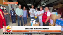 Donativo de medicamentos en Puerto Cortés