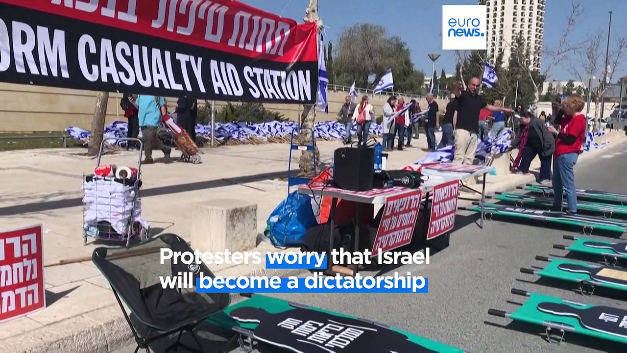 More mass protests in Israel over plans to reform the judicial system