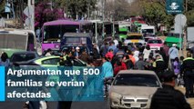 Transportistas cierran Calzada de la Bombas y Canal Nacional; piden que nos les quiten concesión