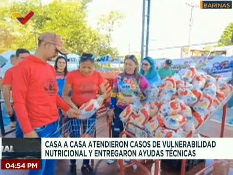 Gobierno Bolivariano favoreció a familias barinesas con jornada de atención social integral