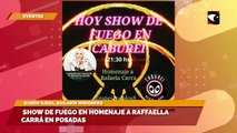 Rubén Ojeda brindó detalles sobre el Show de Fuego que se realizará en homenaje a Raffaella Carrá Posadas