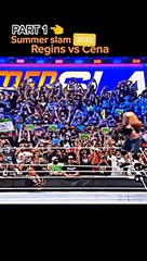 Roman Reigns vs John cena summer slam 2022 match.