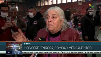 Siria: 250 centros acogen a familias damnificadas por el sismo