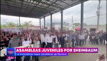 Colectivos celebran 59 asambleas informativas por Claudia Sheinbaum