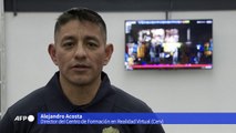 Policías de Ciudad de México entrenan en realidad virtual 3D