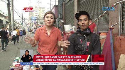 Street Hirit: Pabor ba kayo sa Charter Change o pag-amyenda sa konstitusyon? | UB