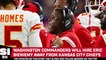 Commanders Hire Kansas City Chiefs' Eric Bieniemy as Offensive Coordinator
