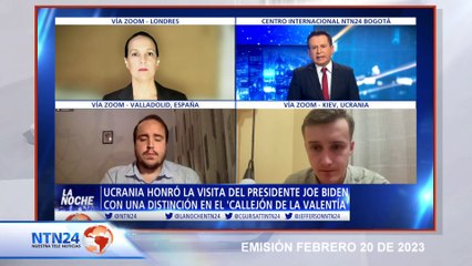 Sorpresiva visita del presidente de Estados Unidos, Joe Bien a Ucrania