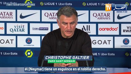 مدرب باريس سان جيرمان: إصابة نيمار لا يرجع لسوء الحظ بل لكثافة المباريات