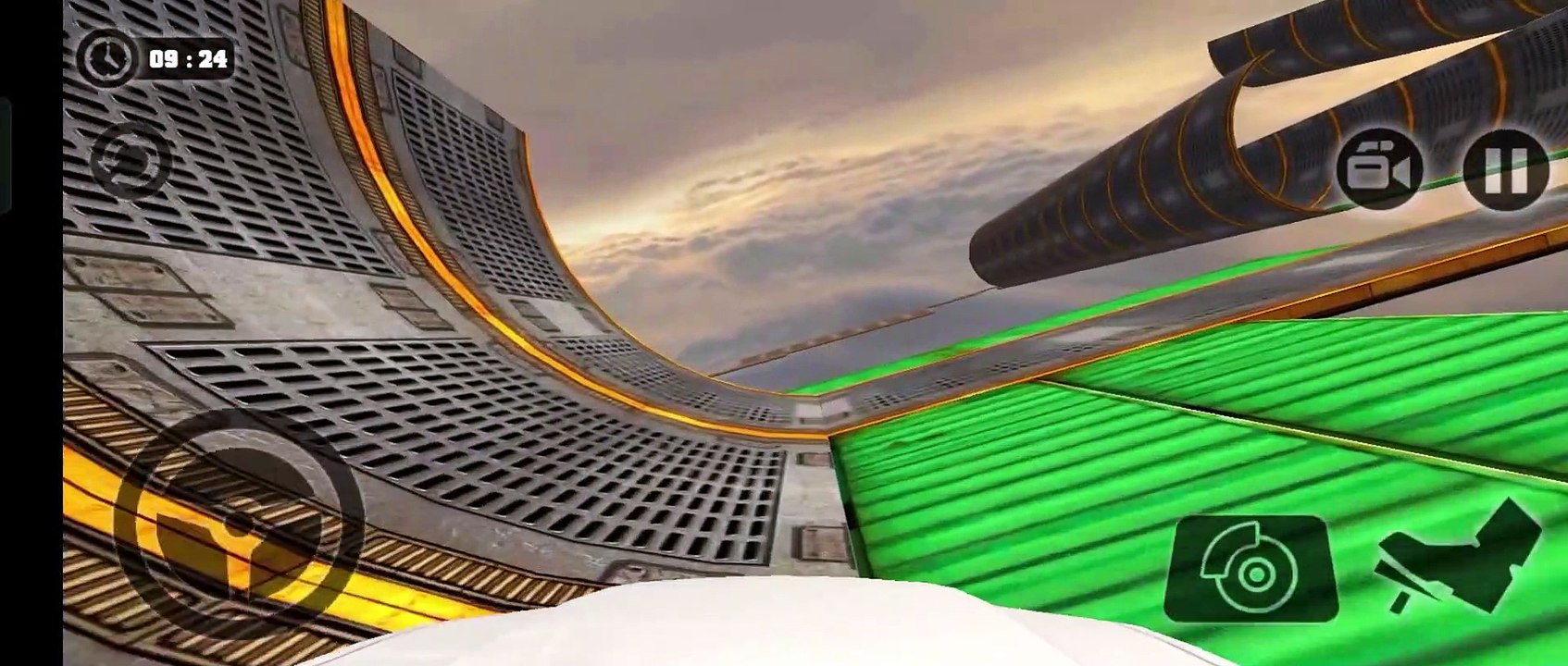 Limousine Driving Tracks 3d