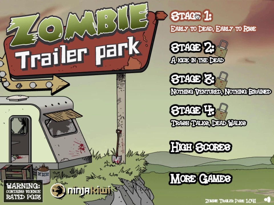 Zombie Trailer Park Walkthrough