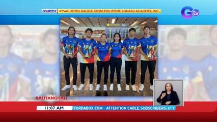 PHL Squash Team, kampeon sa 2 kategorya sa 23rd Int'l Jumbo Doubles for the President’s Cup sa Singapore | BT