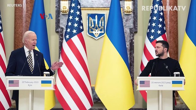 Kunjungan Dadakan Joe Biden, Bantuan Pesawat Tempur untuk Ukraina?