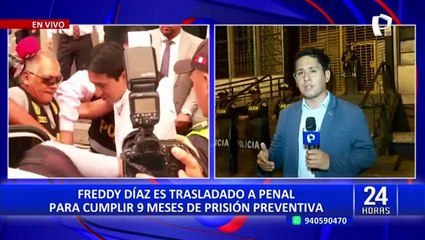 Freddy Díaz: excongresista se entregó a la justicia para cumplir nueve meses de prisión preventiva