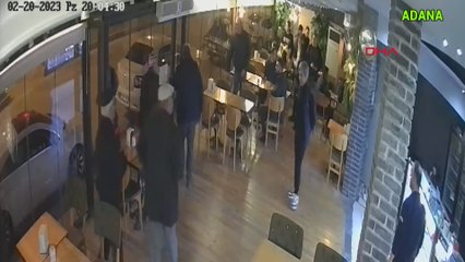 Deprem anı güvenlik kameralarında