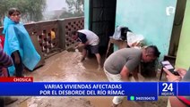 Chosica: piden ayuda para familias afectadas por inundaciones