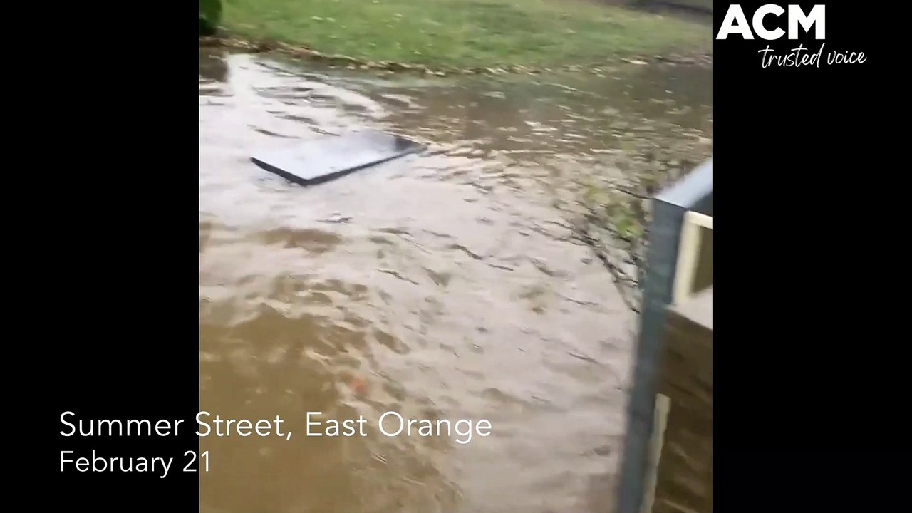 Flooding in Orange