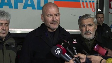 Bakan Soylu “Son depremde 3 vatandaşımız hayatını kaybetti”