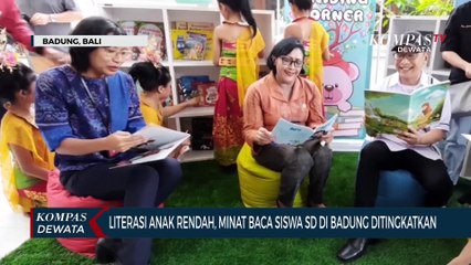 Literasi Anak Rendah, Pemkab Badung Beri Paket Pojok Membaca