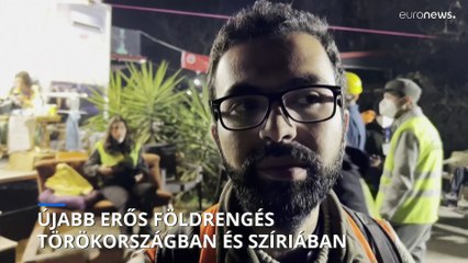 Újabb erős földrengés okozott pánikot Törökországban és Szíriában