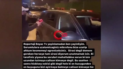 Danla Bilic'ten Beyaz TV muhabirine 'deprem' tepkisi: 'Sorumlulara uzatamayacağınız mikrofonları...'