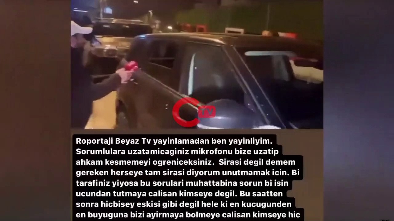 Danla Bilic'ten Beyaz TV muhabirine 'deprem' tepkisi: 'Sorumlulara uzatamayacağınız mikrofonları...'