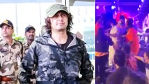 पैपराजी ने एअरपोर्ट पर Singer Sonu Nigam से पूछा उनका हाल