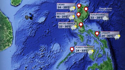 LPA, magpapaulan pa rin sa Cagayan Valley, Aurora, at Quezon Province
