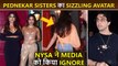 Nysa Devgn Ignores Media, Aryan Khan Arrives In Style, Pednekar Sisters Bhumi-Samiksha Look H0t