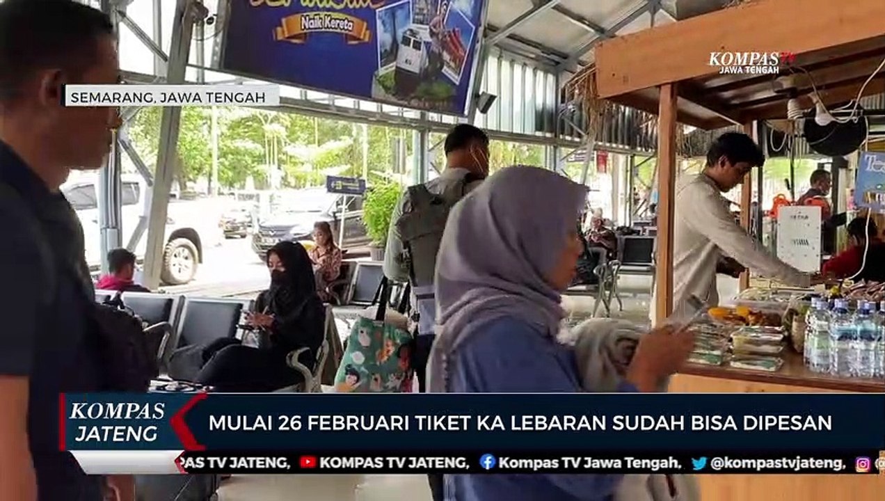 Mulai 26 Februari Tiket KA Lebaran Sudah Bisa Dipesan