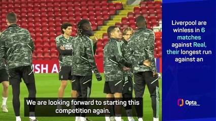 Liverpool v Real Madrid Data Preview