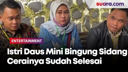 Datang ke Pengadilan, Istri Daus Mini Bingung Sidang Cerainya Sudah Selesai