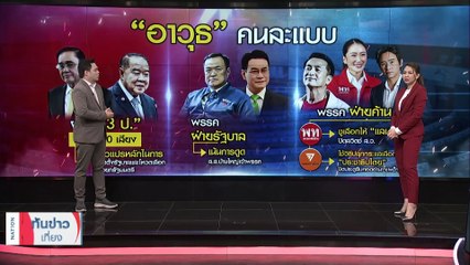 อุ๊งอิ๊ง VS บิ๊กตู่ ศึกชิงนายกฯ '250 ส.ว.' แลนด์สไลด์ที่ใคร? | เนชั่นทันข่าวเที่ยง | 21 ก.พ. 66 | PART 3