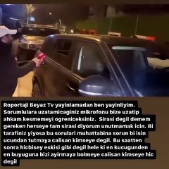 Danla Bilic'ten Beyaz TV muhabirine tepki: Bir tarafınız yiyorsa bu soruları muhatabına sorun