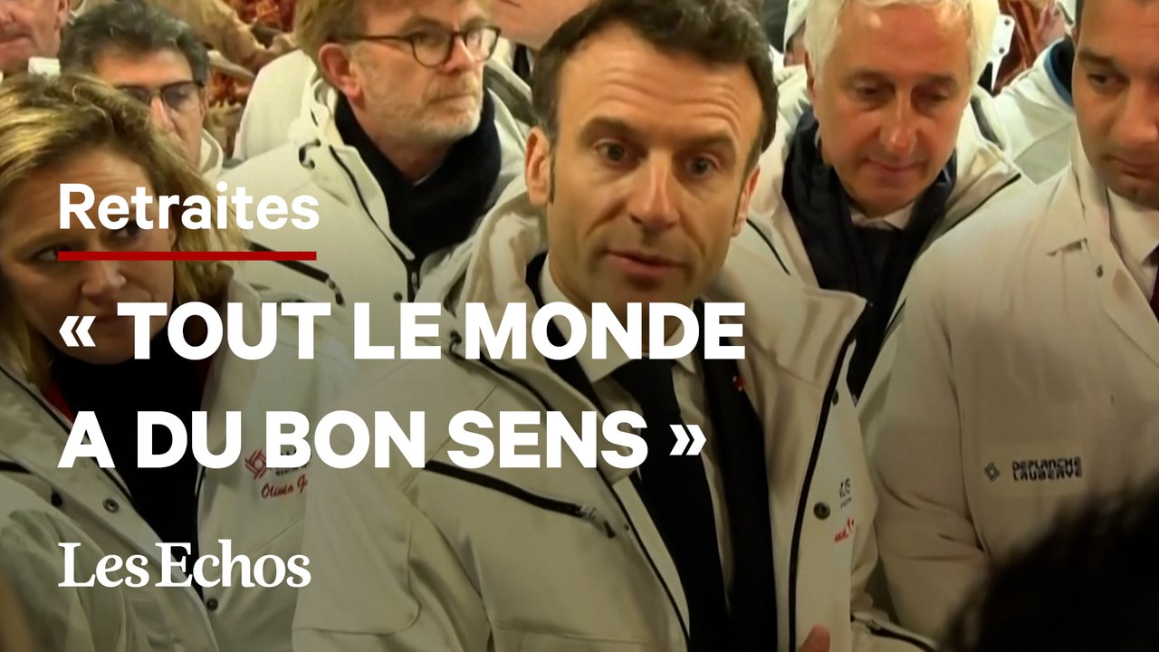 Macron : « Les gens savent qu'il faut travailler un peu plus longtemps »
