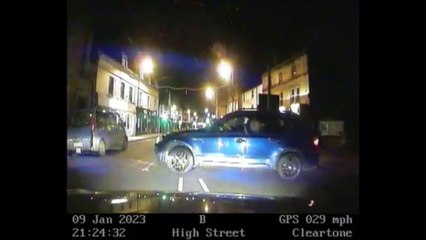 "Reckless" driver risked lives as he raced through town at 70mph during police chase