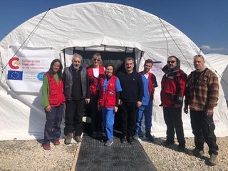 İspanya'nın İskenderun'daki sahra hastanesi 24 saat açık