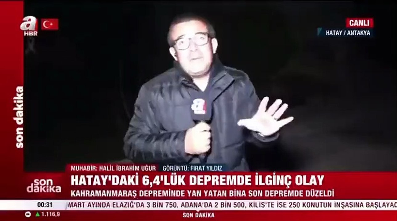 A Haber’den ‘pes’ dedirten haber: “Kahramanmaraş depreminde yan yatan bina Hatay depreminde düzeldi”