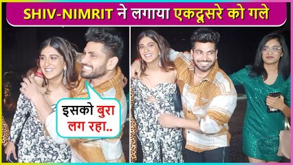 Nimrit & Shiv Hug Each Other, Sumbul Makes Faces | Bigg Boss 16 Contestants Reunion Party