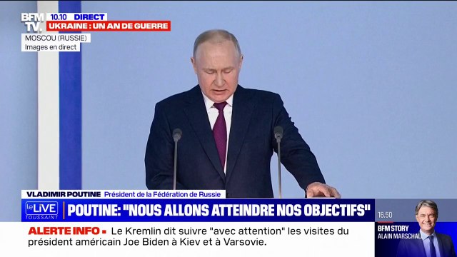 Nous étions prêts à un dialogue constructif avec l'Occident , déclare Vladimir Poutine