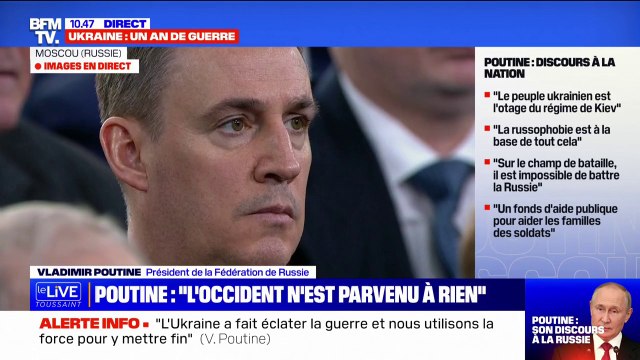 Vladimir Poutine: De nombreux secteurs civils essentiels de l'économie n'ont pas connu de baisse, mais même une augmentation de la production