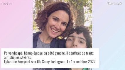Eglantine Emeyé, son couple n'a pas survécu au handicap de son fils Samy