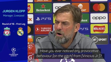 'Nothing in the world' justifies racism directed at Vinicius - Klopp